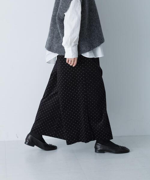 かぐれ　今季ドットコーデュロイワイドパンツ ドットコーデュロイワイドパンツ（その他パンツ）｜かぐれ（カグレ）の