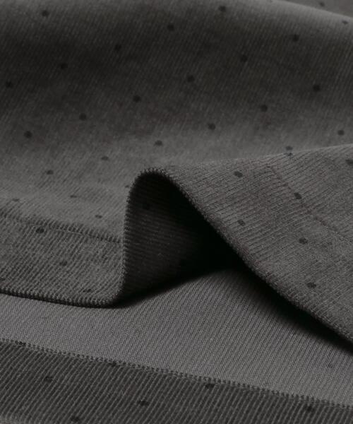 かぐれ（カグレ）の「ドットコーデュロイワイドパンツ（その他パンツ・レディース・ブラック/チャコールグレー・FREE）」の5枚目の写真