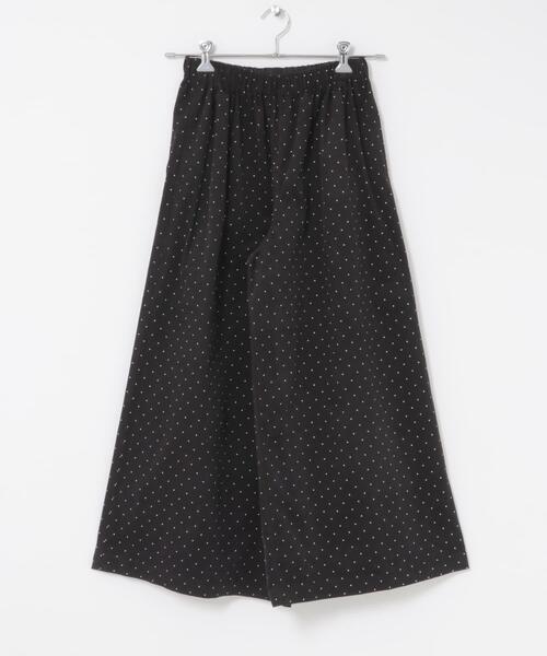 かぐれ（カグレ）の「ドットコーデュロイワイドパンツ（その他パンツ・レディース・ブラック/チャコールグレー・FREE）」の15枚目の写真