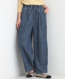 SHOO・LA・RUE | 【ライトオンスデニム/着丈選べる】らくらくデニムイージーワイドパンツ(デニムパンツ)