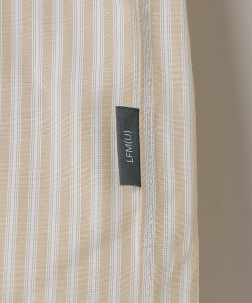 LOWRYS FARM（ローリーズファーム）の「【LFM(U)】BROADストライプシャツＬＳ　 636717（シャツ/ブラウス・メンズ・ベージュ/ブルー/ベージュ系その他・MEDIUM/LARGE）」の12枚目の写真