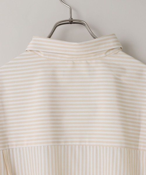 LOWRYS FARM（ローリーズファーム）の「【LFM(U)】BROADストライプシャツＬＳ　 636717（シャツ/ブラウス・メンズ・ベージュ/ブルー/ベージュ系その他・MEDIUM/LARGE）」の11枚目の写真