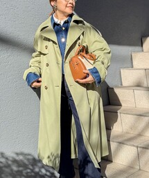 NOLLEY'S（ノーリーズ）の「NMPウォッシャブルロングトレンチコート（トレンチコート）」