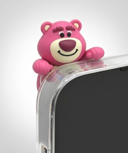 A BAG OF CHIPS（アバッグオブチップス）の「Disney/ディズニーキャラクター　ひょっとも（スマホグッズ・レディース・イエロー/ホワイト/ライトグリーン/ピンク・ONE SIZE）」の4枚目の写真