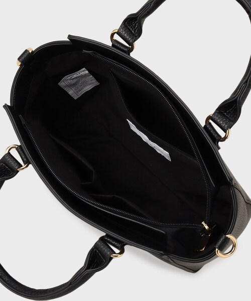 THE SHOP TK （ザ ショップ ティーケー ）の「シュリンクミドルトートBAG（トートバッグ・レディース・ブラック/オフホワイト/ブラウン系その他・00）」の18枚目の写真