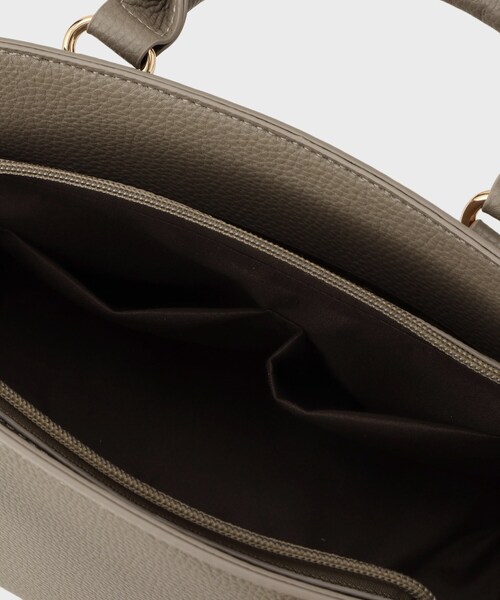 THE SHOP TK （ザ ショップ ティーケー ）の「シュリンクミドルトートBAG（トートバッグ・レディース・ブラック/オフホワイト/ブラウン系その他・00）」の22枚目の写真