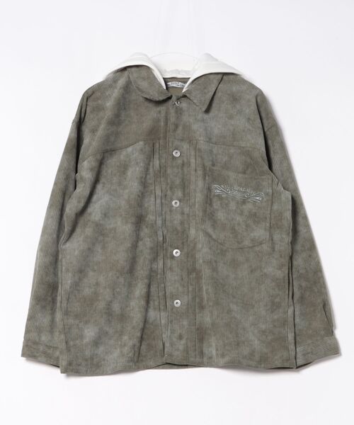 Kahiko(カヒコ)の「【Kahiko】SURF&Palms ジョディ太畝コーデュロイMEN'Sジャケット 2WAY(その他アウター・メンズ・カーキ/グレー/ベージュ・FREE)」の3枚目の写真