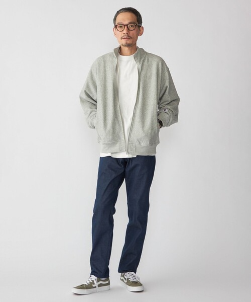 SHIPS（シップス）の「SHIPS: デニム ライク テーパード チノ（チノパンツ・メンズ・ブラック/ネイビー・29/30/31/32/33/34）」の19枚目の写真