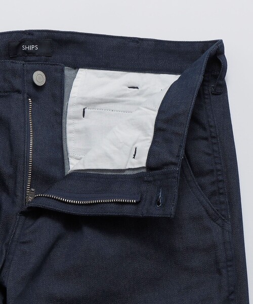 SHIPS（シップス）の「SHIPS: デニム ライク テーパード チノ（チノパンツ・メンズ・ブラック/ネイビー・29/30/31/32/33/34）」の10枚目の写真