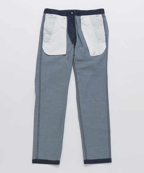 SHIPS（シップス）の「SHIPS: デニム ライク テーパード チノ（チノパンツ・メンズ・ブラック/ネイビー・29/30/31/32/33/34）」の13枚目の写真