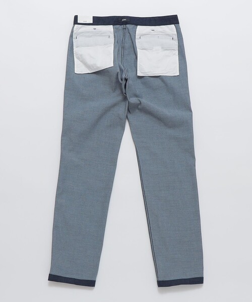 SHIPS（シップス）の「SHIPS: デニム ライク テーパード チノ（チノパンツ・メンズ・ブラック/ネイビー・29/30/31/32/33/34）」の14枚目の写真