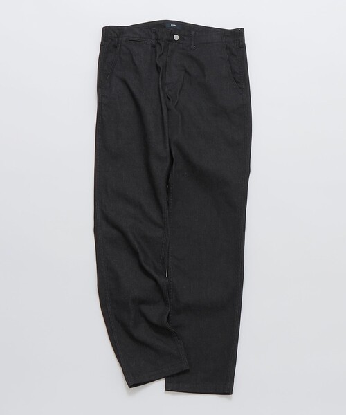 SHIPS（シップス）の「SHIPS: デニム ライク テーパード チノ（チノパンツ・メンズ・ブラック/ネイビー・29/30/31/32/33/34）」の16枚目の写真