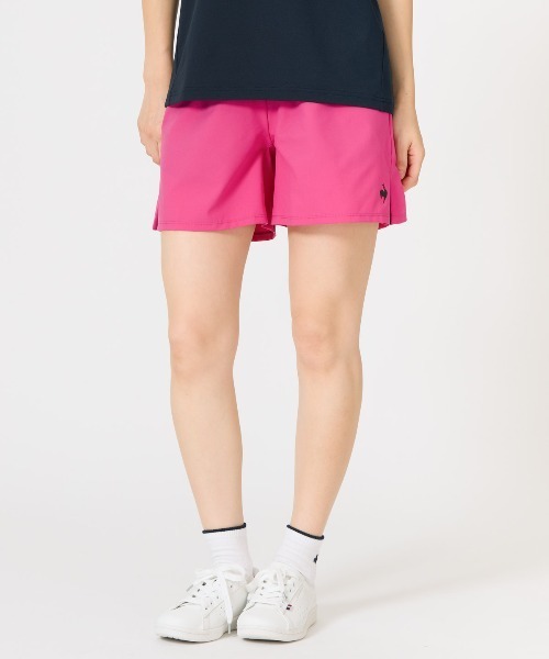 le coq sportif（ルコックスポルティフ）の「【はっ水】ショートパンツ（その他パンツ・レディース・ブラック/ピンク/ネイビー・XL/L/M/S）」の3枚目の写真