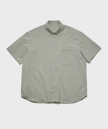 TLEYOUNG（トゥリョン）の「オールデイペーパーハーフシャツ_ミント（シャツ/ブラウス）」