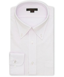 m.f.editorial（エムエフエディトリアル）の「【ストレッチ ノンアイロン 吸水速乾】m.f.エディトリアル メンズ ボタンダウン ビジネス ドレス 長袖 ニット ワイシャツ（ビジネスシャツ）」