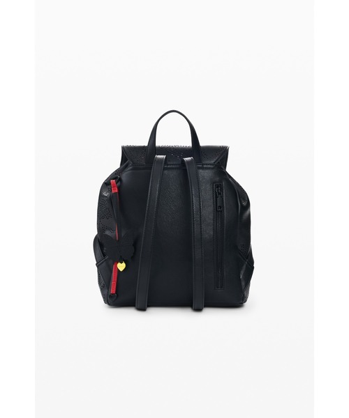 Desigual(デシグアル)の「フラワーカットアウトミニリュック黒(バックパック/リュック・レディース・ブラック・FREE)」の7枚目の写真