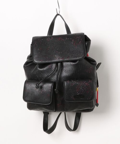 Desigual(デシグアル)の「フラワーカットアウトミニリュック黒(バックパック/リュック・レディース・ブラック・FREE)」の10枚目の写真