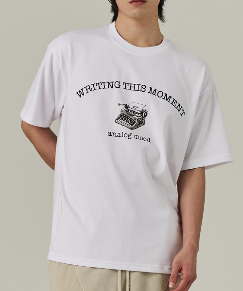 ANALOG MOOD(アナログムード)の「メロリーズプリンティング半袖Tシャツ(ホワイト)(Tシャツ/カットソー・メンズ・その他・S/M/L/2XL/XL)」の4枚目の写真