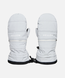 HELLOW（ハロー）の「ジップオープン手袋24グレー（スポーツグッズ）」