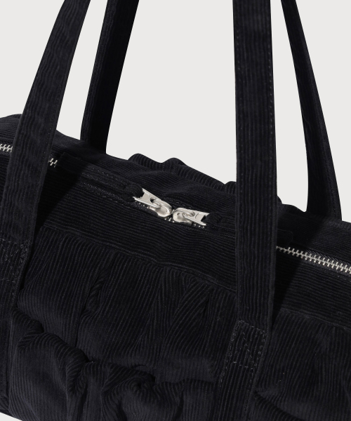 COVERNAT WOMAN（カバーナットウーマン）の「クローバーハート バブル コーデュロイ ダッフルバッグ Black（トートバッグ・レディース・その他・FREE）」の5枚目の写真
