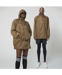 ATHPLATFORM（アスプラットフォーム）の「AU32JO05 パッカブルフードパーカー アノラック_ダークベージュ（ナイロンジャケット）」