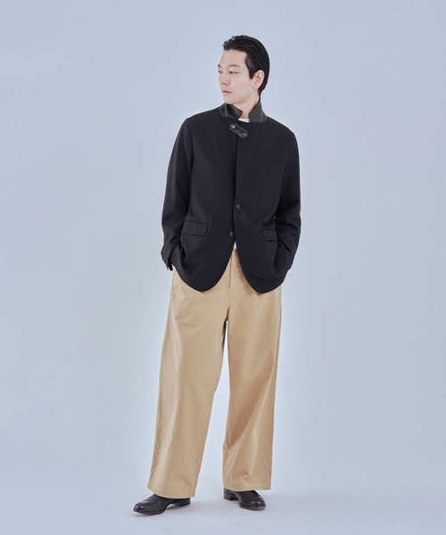 EDIFICE（エディフィス）の「ハイカウント ツイル チノパン（チノパンツ・メンズ・ブラウン/ブラック/ベージュ・MEDIUM/LARGE）」の13枚目の写真