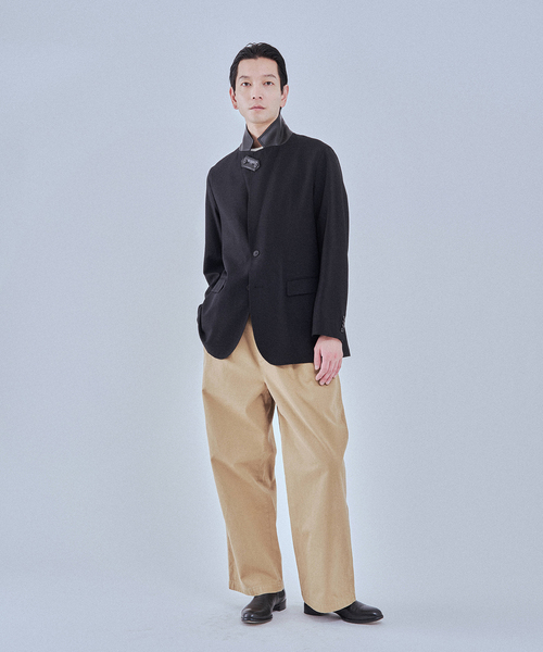 EDIFICE（エディフィス）の「ハイカウント ツイル チノパン（チノパンツ・メンズ・ブラウン/ブラック/ベージュ・MEDIUM/LARGE）」の14枚目の写真