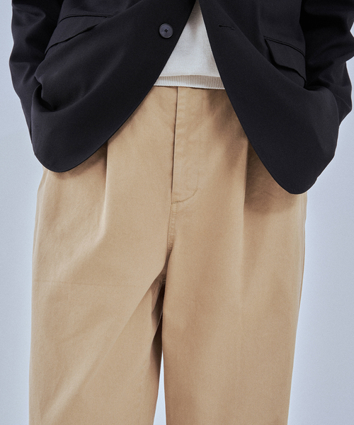 EDIFICE（エディフィス）の「ハイカウント ツイル チノパン（チノパンツ・メンズ・ブラウン/ブラック/ベージュ・MEDIUM/LARGE）」の19枚目の写真