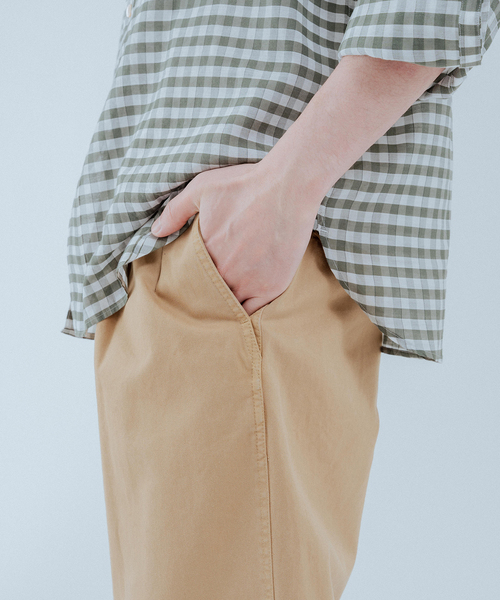 EDIFICE（エディフィス）の「ハイカウント ツイル チノパン（チノパンツ・メンズ・ブラウン/ブラック/ベージュ・MEDIUM/LARGE）」の13枚目の写真