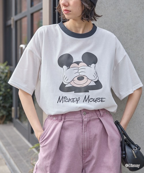 Disney】別注/ミッキーマウス＆ミニーマウス/オールドグラフィック