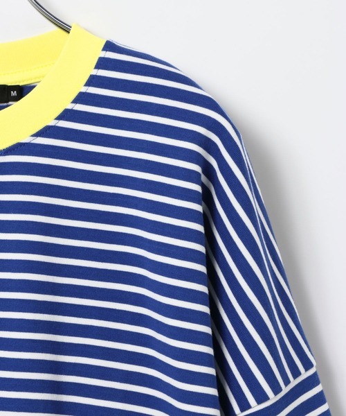 ALAND(エーランド)の「【UNISEX】ALAND/ボーダーコンビカラーロンT(Tシャツ/カットソー・レディース・ネイビー/ブラック・MEDIUM/LARGE)」の22枚目の写真