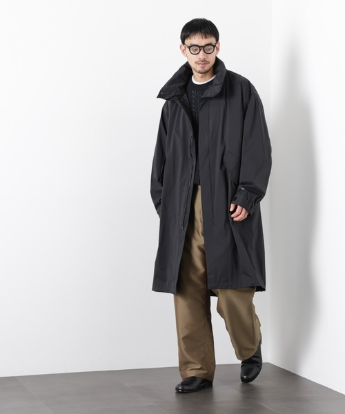 NANO universe（ナノユニバース）の「「Meaningful Continuity」PERTEX(R) SHIELD PRO モッズコート（モッズコート・メンズ・ブラック・M/L）」の5枚目の写真