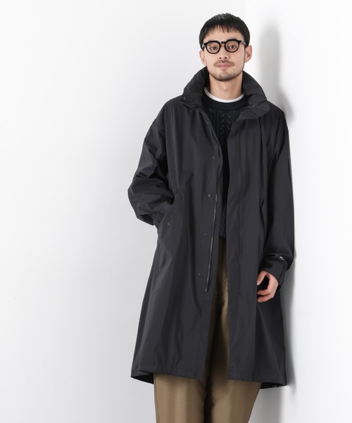 NANO universe（ナノユニバース）の「「Meaningful Continuity」PERTEX(R) SHIELD PRO モッズコート（モッズコート・メンズ・ブラック・M/L）」の3枚目の写真