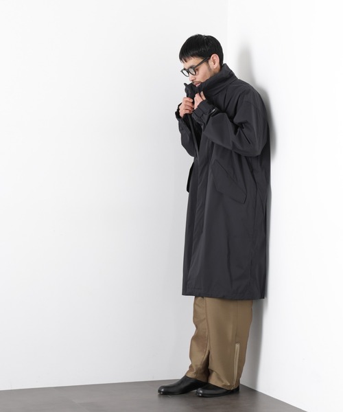 NANO universe（ナノユニバース）の「「Meaningful Continuity」PERTEX(R) SHIELD PRO モッズコート（モッズコート・メンズ・ブラック・M/L）」の7枚目の写真