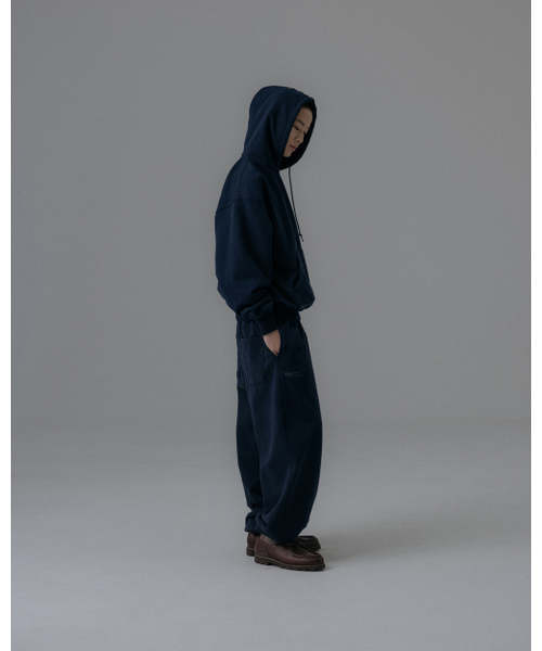 ANGLAN(アングラン)の「Heavyweight Classic Jogger Pants - Navy(スウェットパンツ・メンズ・その他・1/2)」の5枚目の写真