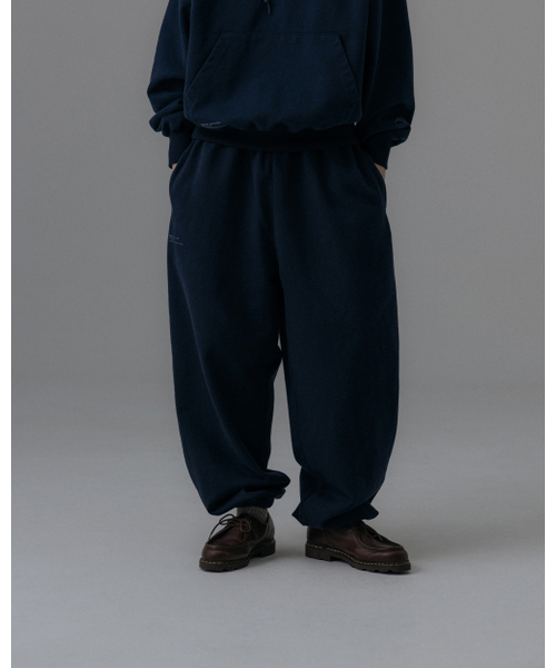 ANGLAN(アングラン)の「Heavyweight Classic Jogger Pants - Navy(スウェットパンツ・メンズ・その他・1/2)」の6枚目の写真