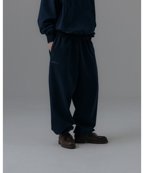 ANGLAN(アングラン)の「Heavyweight Classic Jogger Pants - Navy(スウェットパンツ・メンズ・その他・1/2)」の7枚目の写真