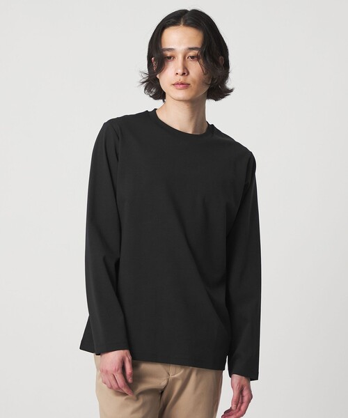 A DAY IN THE LIFE UNITED ARROWS(アデイインザライフユナイテッドアローズ)の「シャイニー ポンチ ジャスト カットソー<A DAY IN THE LIFE>(Tシャツ/カットソー・メンズ・ブラック/ホワイト/ロイヤルブルー・S/M/L)」の7枚目の写真