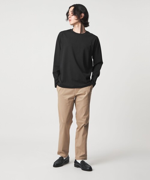 A DAY IN THE LIFE UNITED ARROWS(アデイインザライフユナイテッドアローズ)の「シャイニー ポンチ ジャスト カットソー<A DAY IN THE LIFE>(Tシャツ/カットソー・メンズ・ブラック/ホワイト/ロイヤルブルー・S/M/L)」の9枚目の写真
