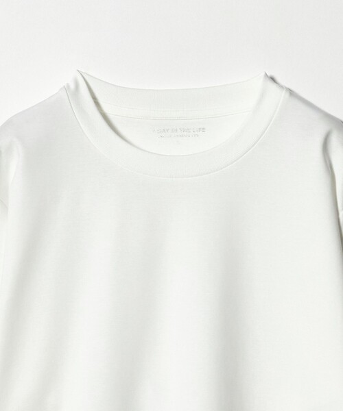 A DAY IN THE LIFE UNITED ARROWS(アデイインザライフユナイテッドアローズ)の「シャイニー ポンチ ジャスト カットソー<A DAY IN THE LIFE>(Tシャツ/カットソー・メンズ・ブラック/ホワイト/ロイヤルブルー・S/M/L)」の19枚目の写真