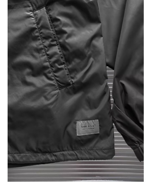 MINE(マイン)の「MINE Fully Lined Raglan Coach (BSC26-FLRC)(その他アウター・メンズ・ブラック・3/2)」の8枚目の写真