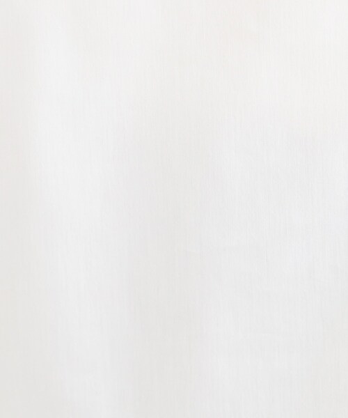 SHOO・LA・RUE(シューラルー)の「【洗濯後シワになりにくい/UV/S-LL】大人っぽく着られる キャンディースリーブ リボンブラウス(シャツ/ブラウス・レディース・ブルー系7/ライトブルー/オフホワイト・04/03/02/01)」の11枚目の写真