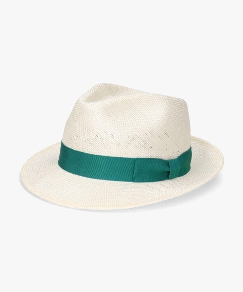OVERRIDE（オーバーライド）の「OVERRIDE  KENMA FEDORA COLOR RIBBON / オーバーライド（ハット・メンズ・ライトベージュ/ブラック/ホワイト/グレー・60cm/58cm）」の5枚目の写真