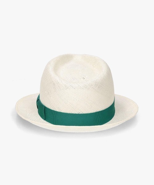 OVERRIDE（オーバーライド）の「OVERRIDE  KENMA FEDORA COLOR RIBBON / オーバーライド（ハット・メンズ・ライトベージュ/ブラック/ホワイト/グレー・60cm/58cm）」の6枚目の写真