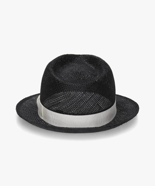 OVERRIDE（オーバーライド）の「OVERRIDE  KENMA FEDORA COLOR RIBBON / オーバーライド（ハット・メンズ・ライトベージュ/ブラック/ホワイト/グレー・60cm/58cm）」の8枚目の写真
