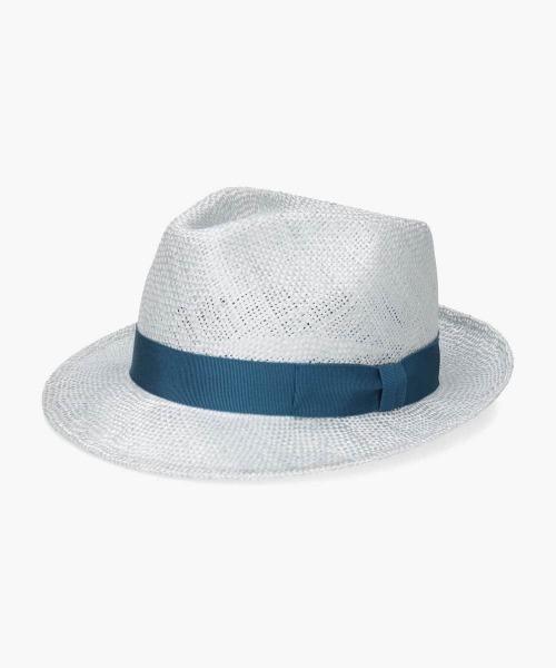 OVERRIDE（オーバーライド）の「OVERRIDE  KENMA FEDORA COLOR RIBBON / オーバーライド（ハット・メンズ・ライトベージュ/ブラック/ホワイト/グレー・60cm/58cm）」の13枚目の写真
