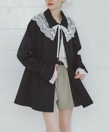archives | 【今季ゲキ推し！展示会人気NO.1！トレンドアウター】レースカラー付ミドルトレンチコート(トレンチコート)