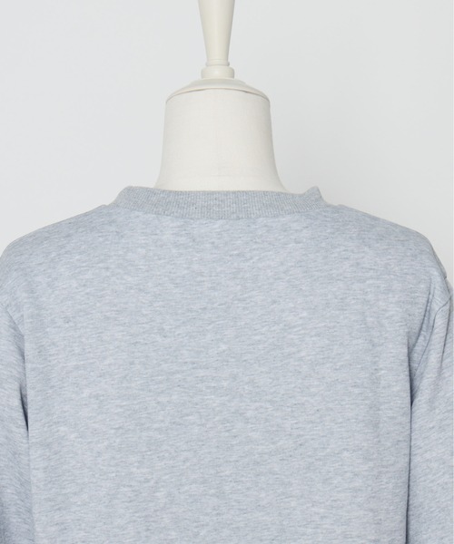 Lolime by mellfy memory(ロリミー バイ メルフィーメモリー)の「Tulle tiered sweat mini one piece(ワンピース・レディース・グレー/ホワイト/ピンク・FREE)」の15枚目の写真