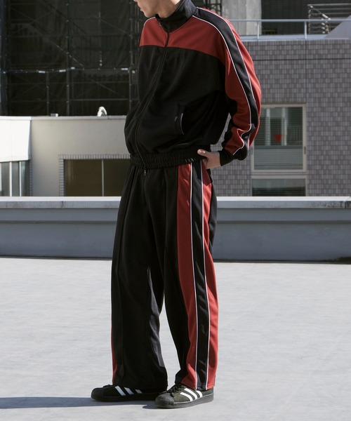 Russell Athletic（ラッセルアスレティック）の「Russell Athletic/ラッセルアスレティック Double Jersey Track PT センターライン イージートラックパンツ ジャージ 2026年春夏（その他パンツ・メンズ・ブラック/ブラウン・M/L/XL）」の18枚目の写真