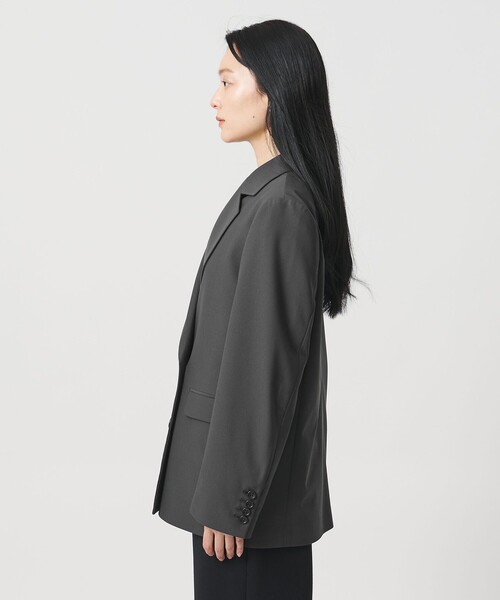 MARW UNITED ARROWS（マルゥ ユナイテッドアローズ）の「＜MARW UNITED ARROWS＞ジャージー ダブル ジャケット（テーラードジャケット・レディース・ダークグレー/ブラック・38/34/36）」の15枚目の写真